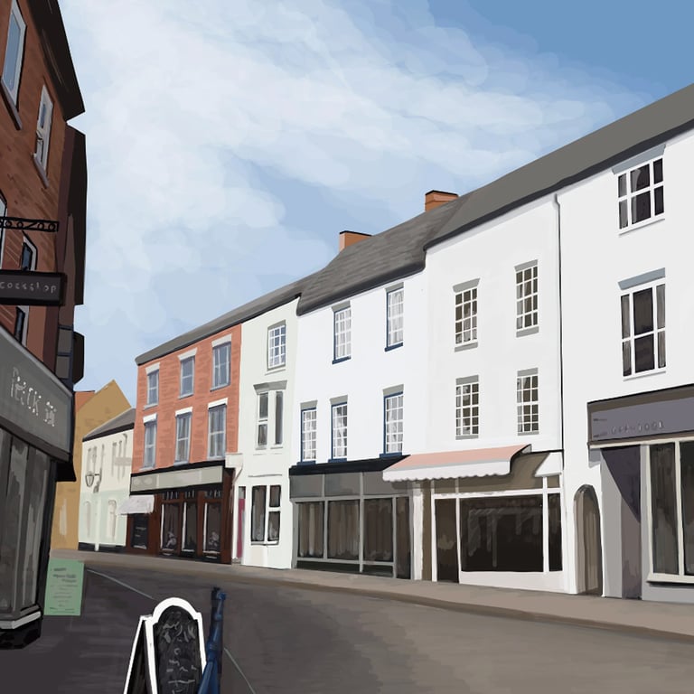 Cathy Whittall Church Street, Market Harborough