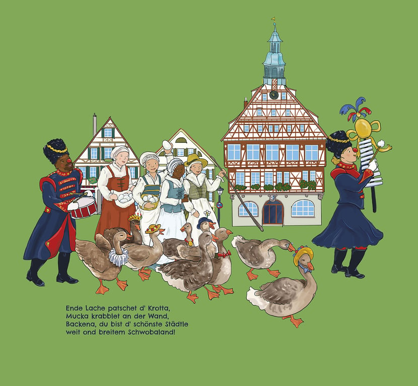 Kimberley Hoffman – hoffmanillustrates! The Goose Market in Backnang