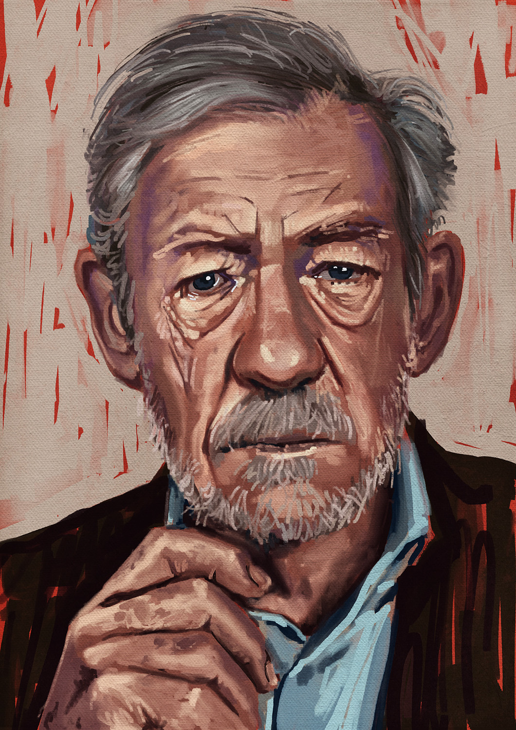 Mark Levy Ian McKellen