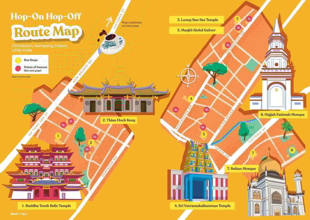 Somewan Cultural Route map