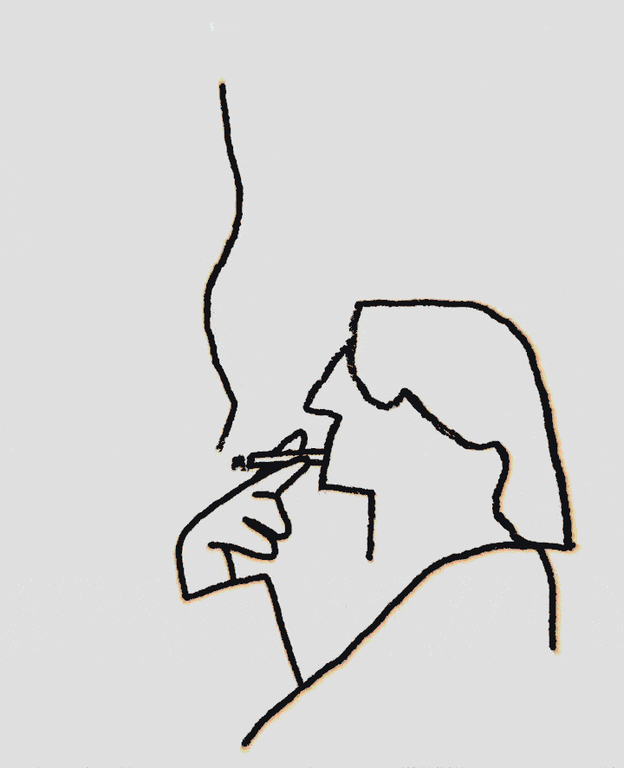 Bruno Perrier The Smoker