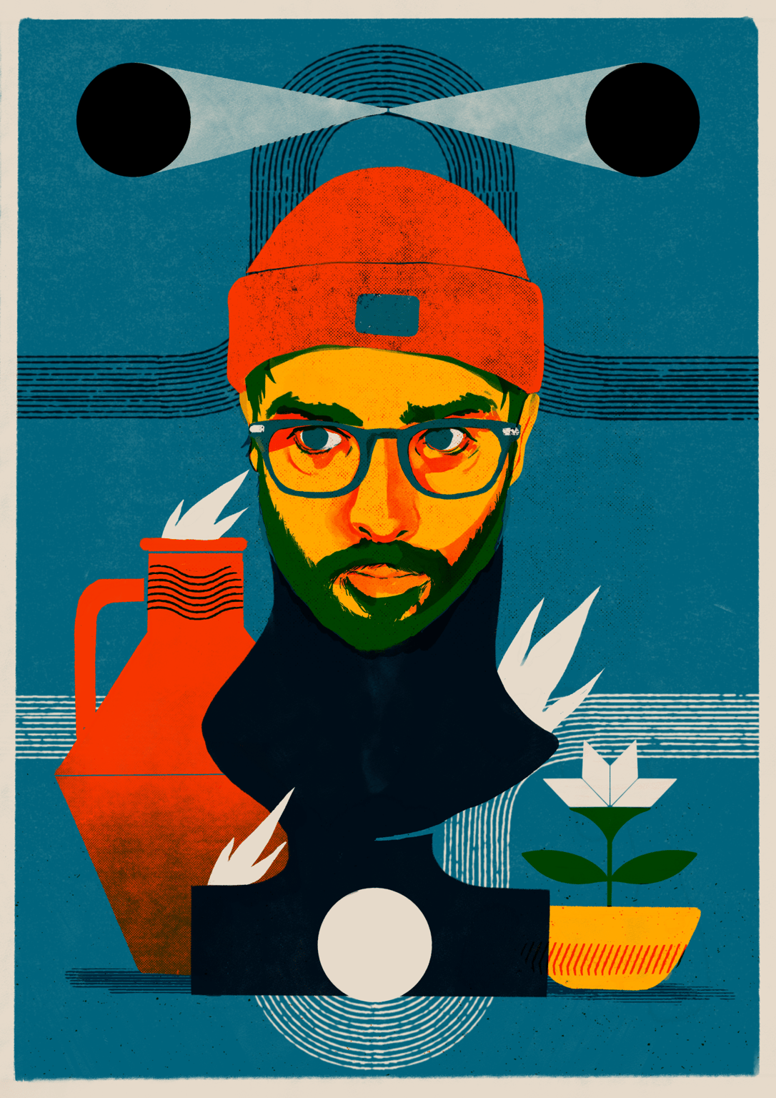 Jordi Ros Self Portrait