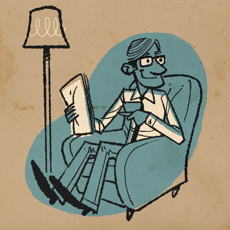 Nick Moffatt Put your feet up!