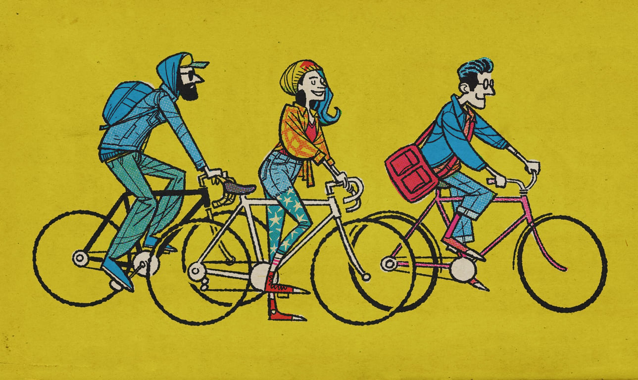 Nick Moffatt The League of Cyclists