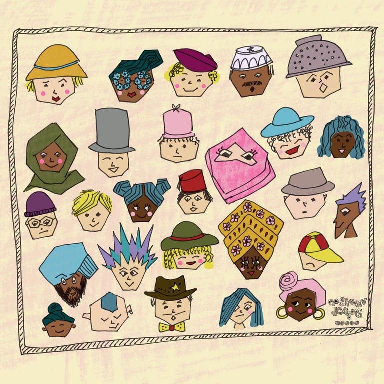 nosheen designs faces