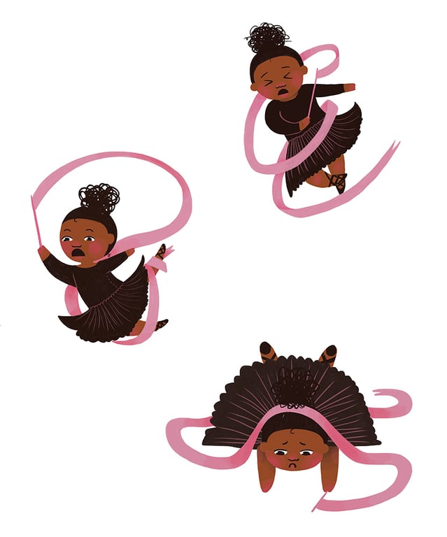 grace enemaku Spot illustrations from my children’s book I Believe In You (published by Gill Books)