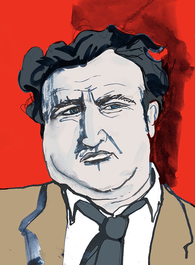 Eva Kelly Brendan Behan Print