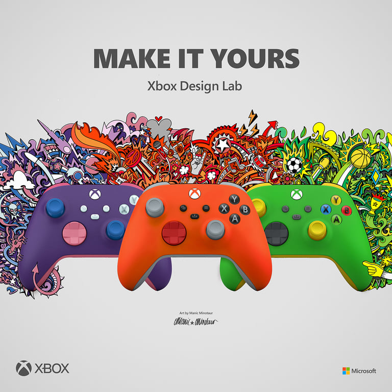 Gaming imagery by AOI Members Xbox: Make It Yours