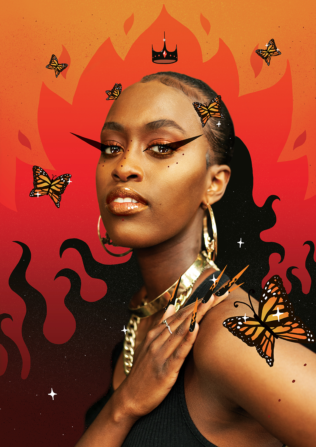 grace enemaku Black Girl Magic ii : photo illustration