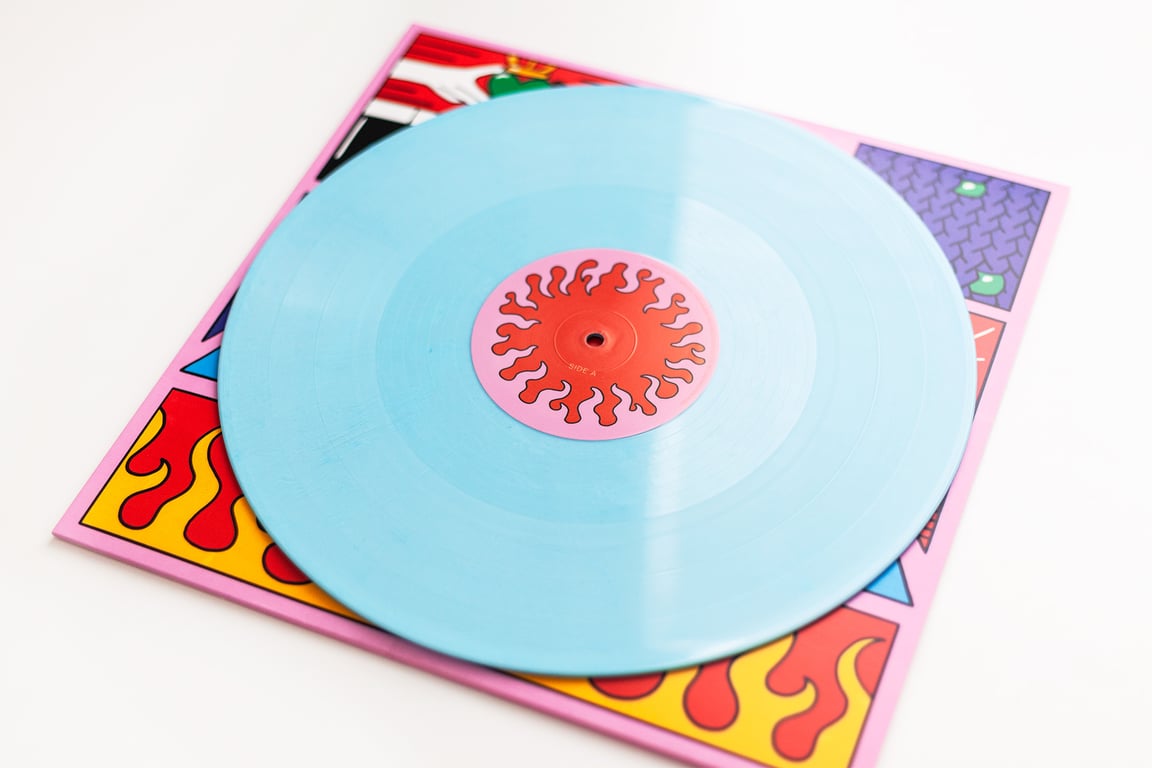 grace enemaku Dublin Vinyl Record illustration (that won a 100Archive award)