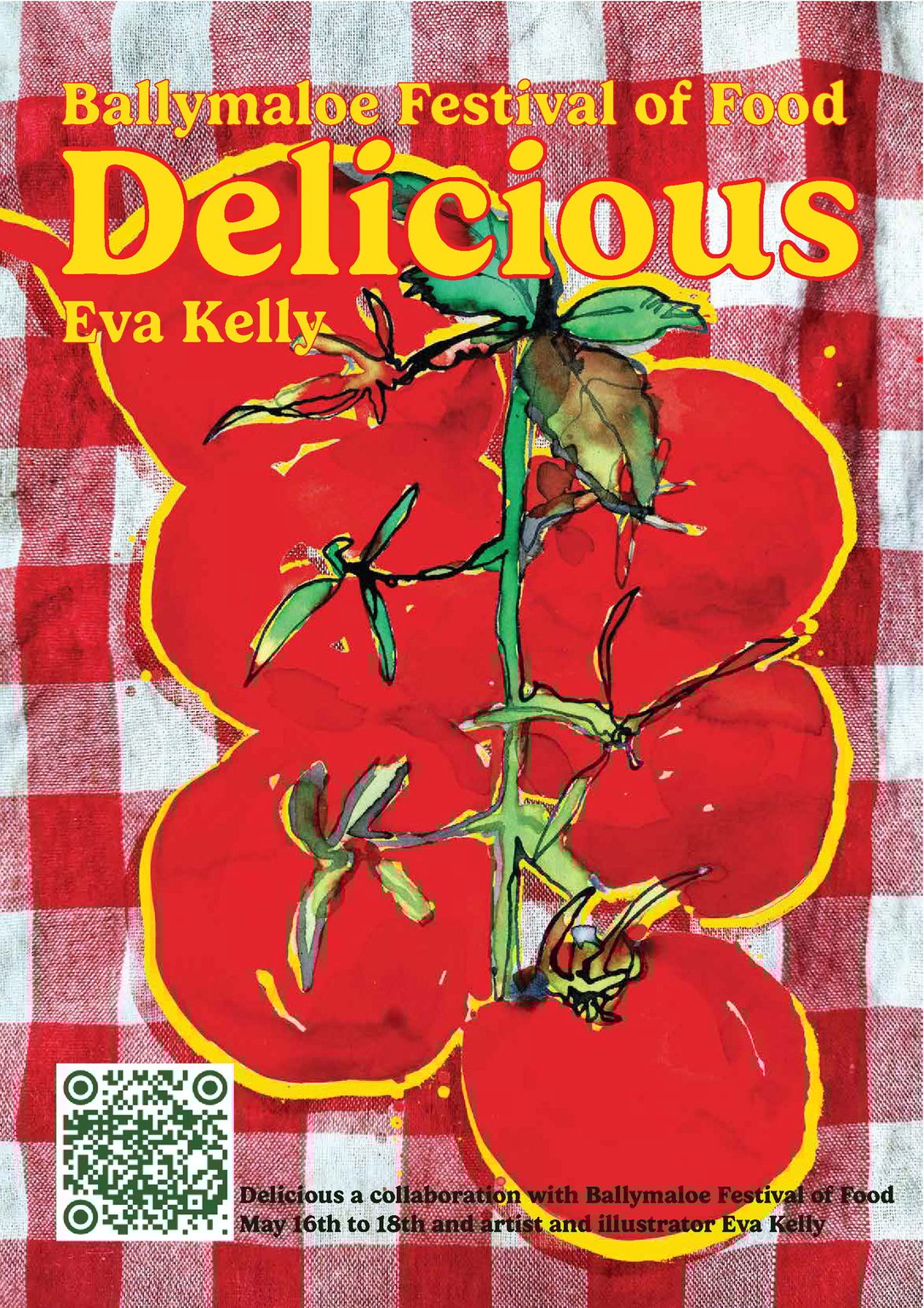 Eva Kelly Delicious Poster