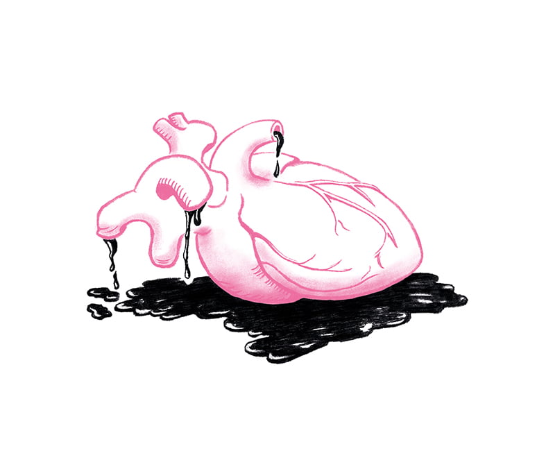 Tanya Cornish Bleeding heart
