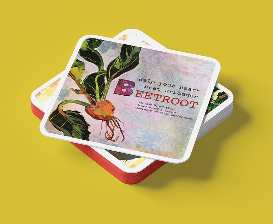 Fiona McTaggart Coaster: healthy trivia!