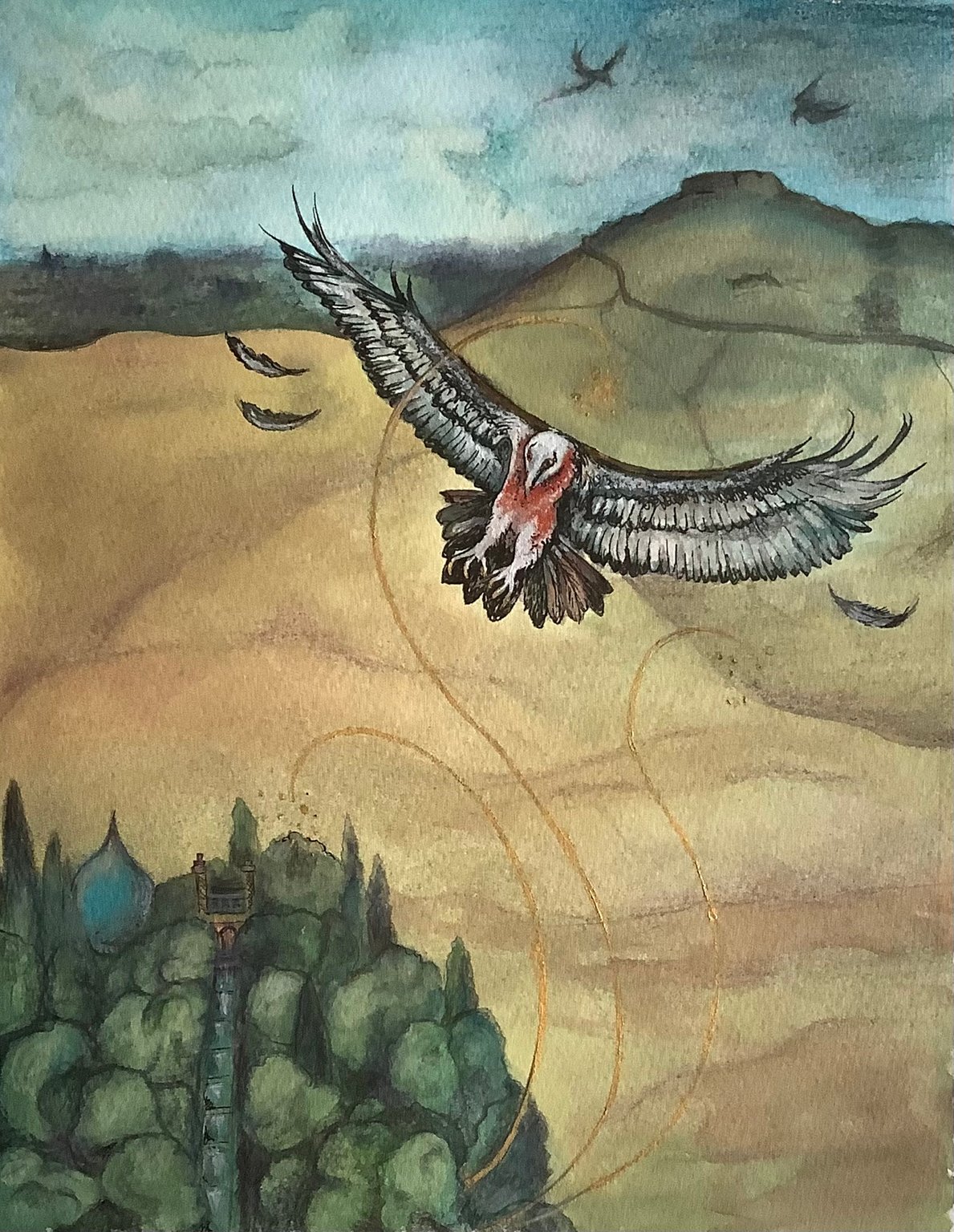 Lois Pawson Bearded Vulture, Silent Towers