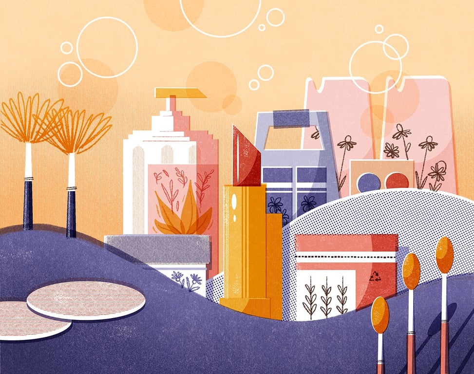 Fabulous Fashion illustration from AOI Members mariapaolabossini_ilsole24ore_beauty02