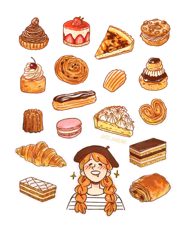Jess Jenkins French Pastries