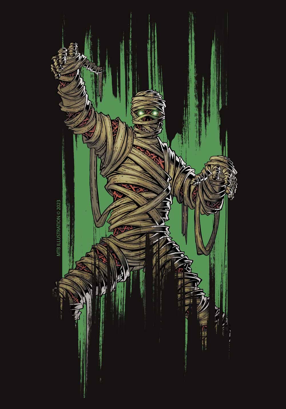 MTB Illustration Mummy
