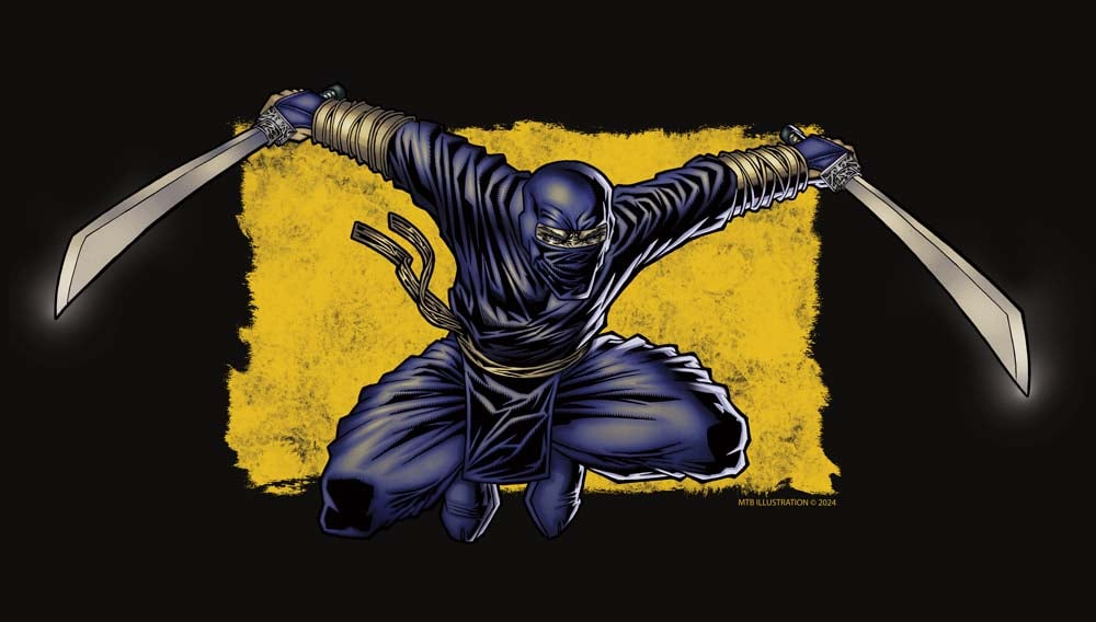 MTB Illustration Ninja