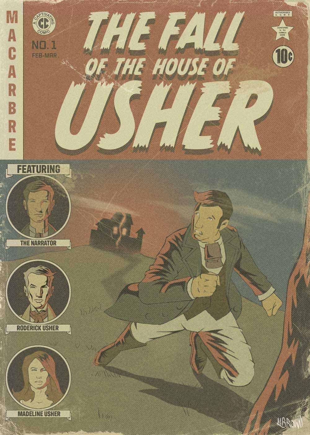 MTB Illustration The Fall of the House of Usher