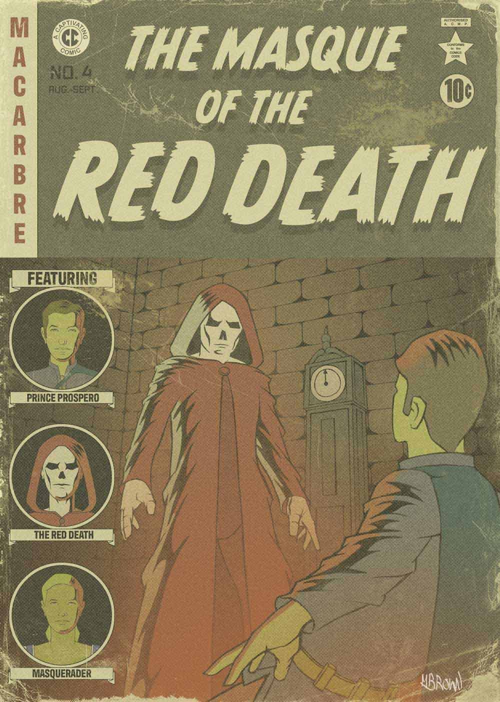 MTB Illustration The Masque of The Red Death
