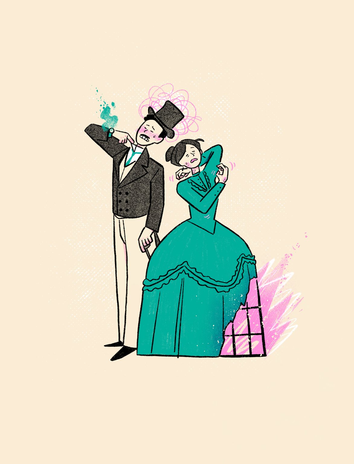 Character Illustrations Curated by Martin Colyer Deadly Fashion