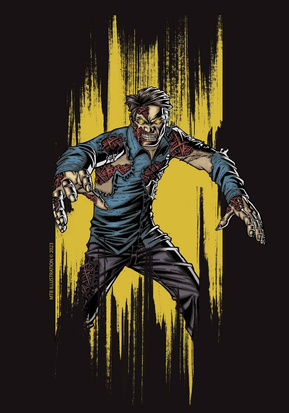 MTB Illustration Zombie