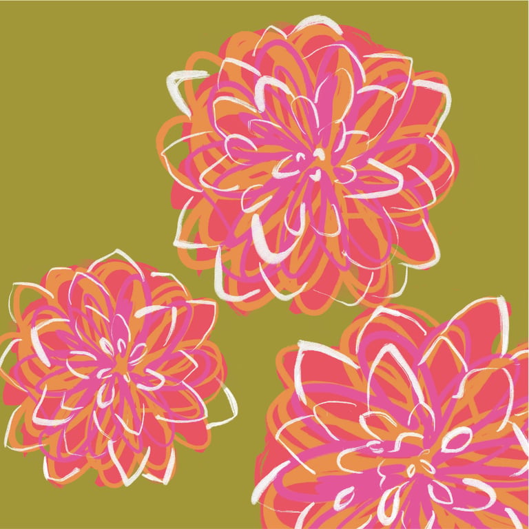 Kirsty Todd KTE026 Dahlia