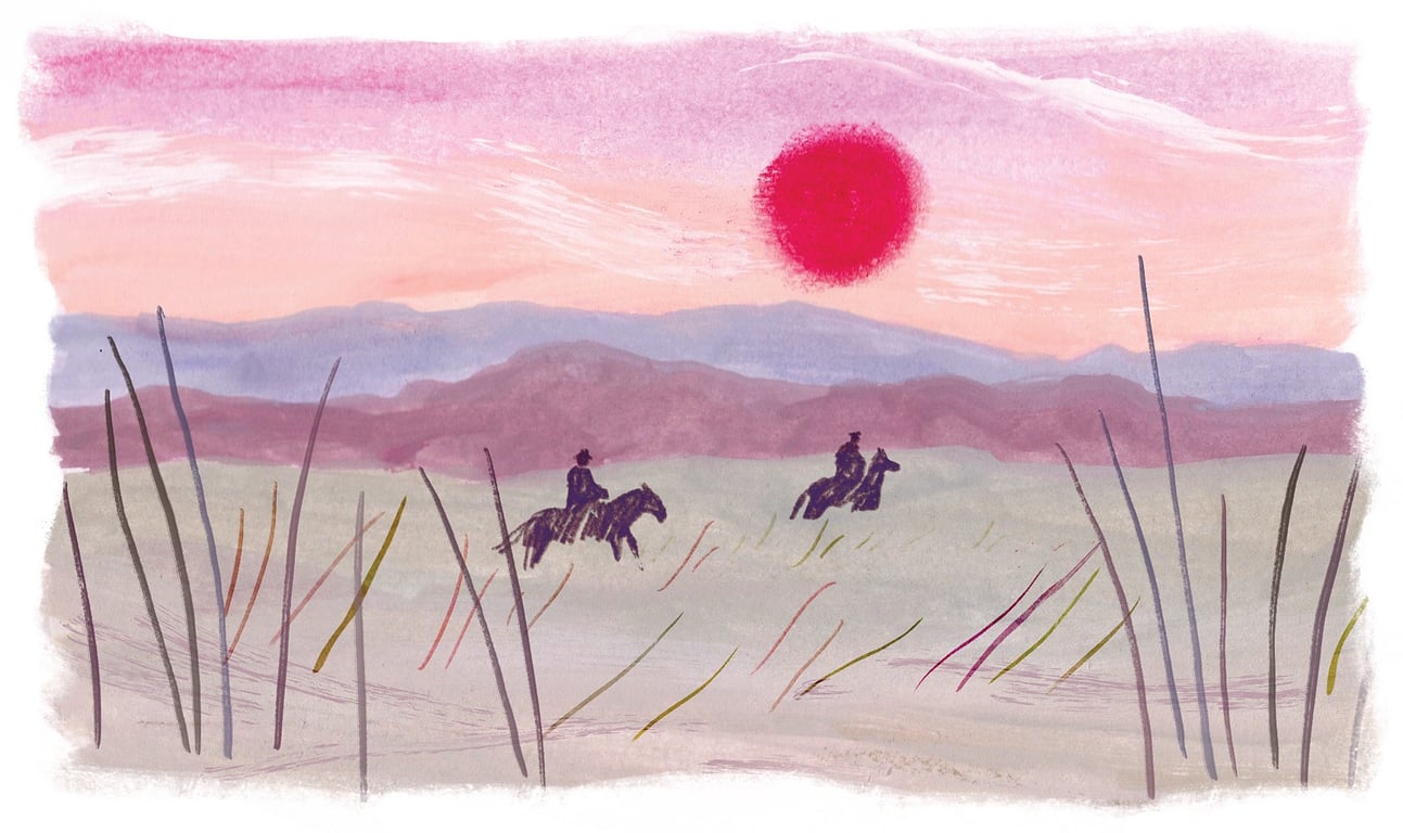 Louise Gouet Martin Fierro Sunset