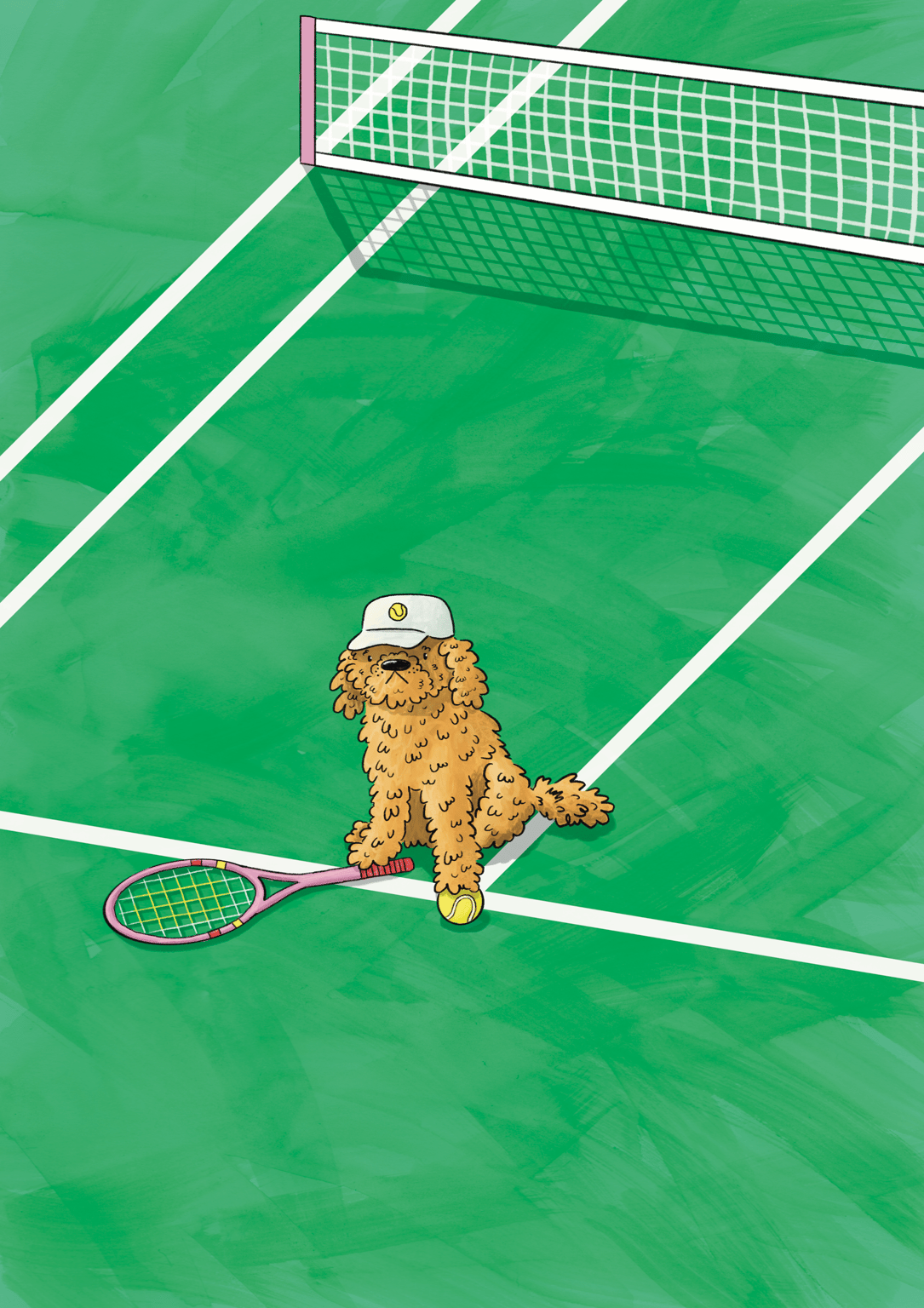Lily Evans Wimbledon dog