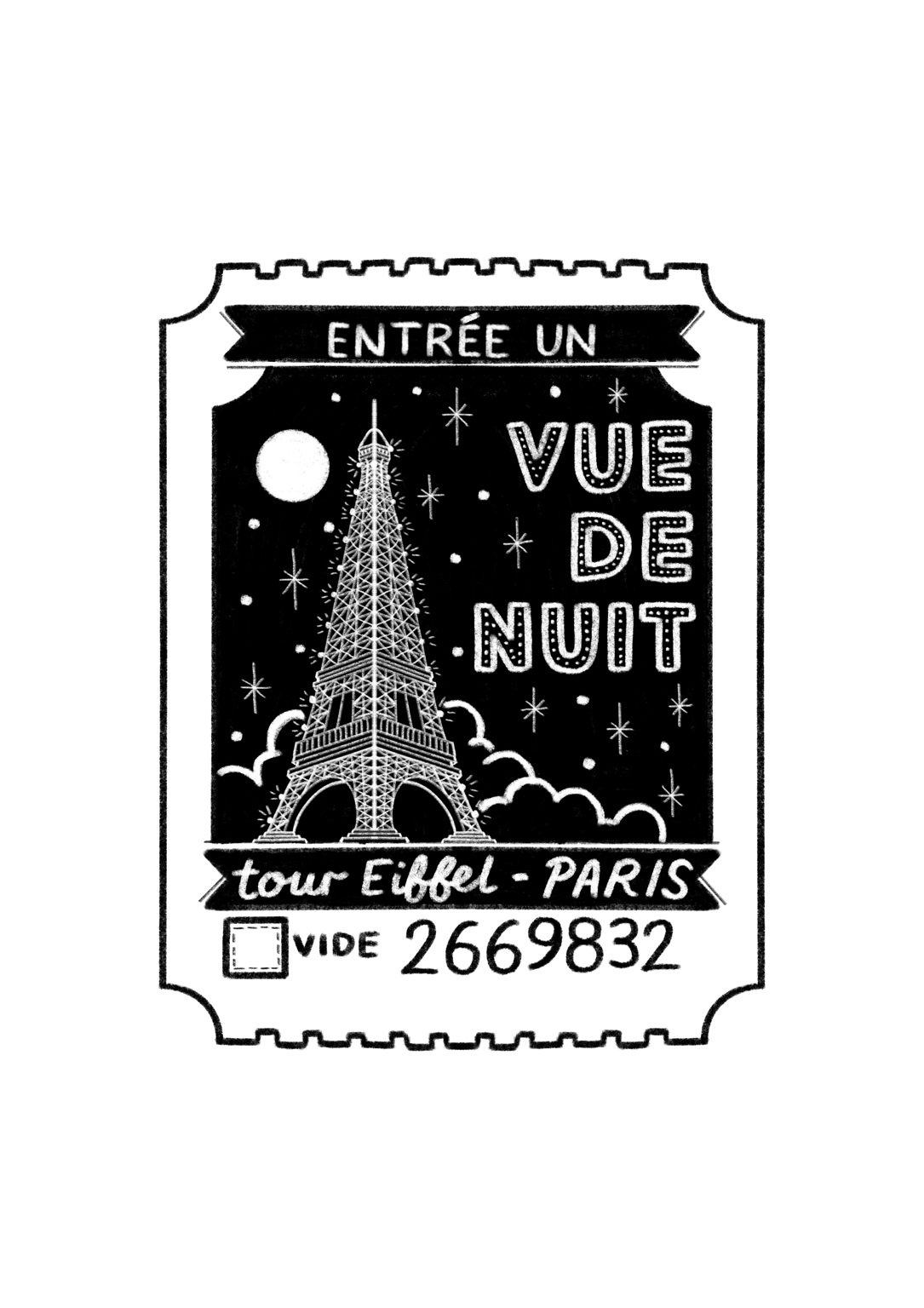 Rachel Hall Illustration Vue De Nuit