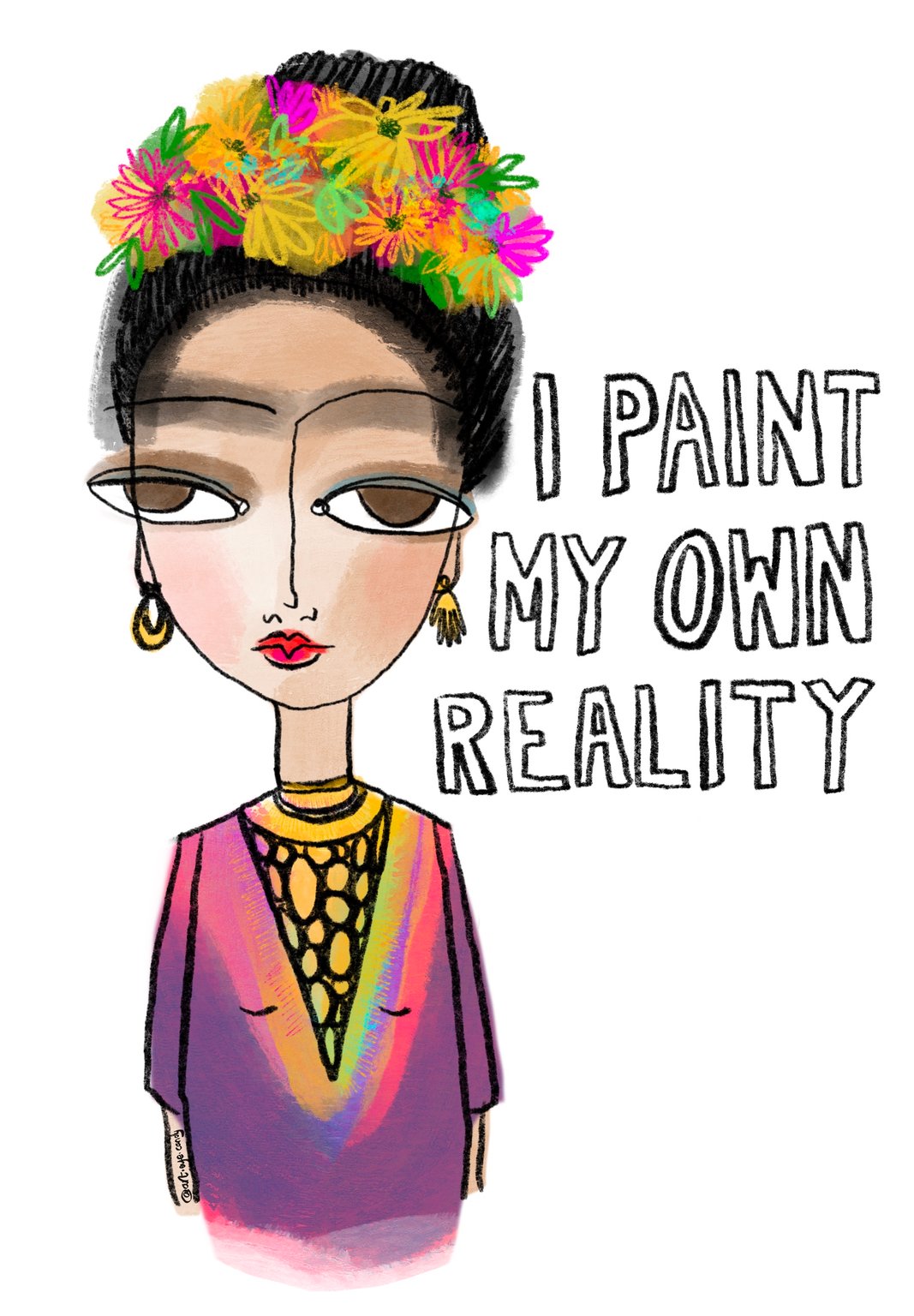 Rachelle Panagarry Frida Kahlo