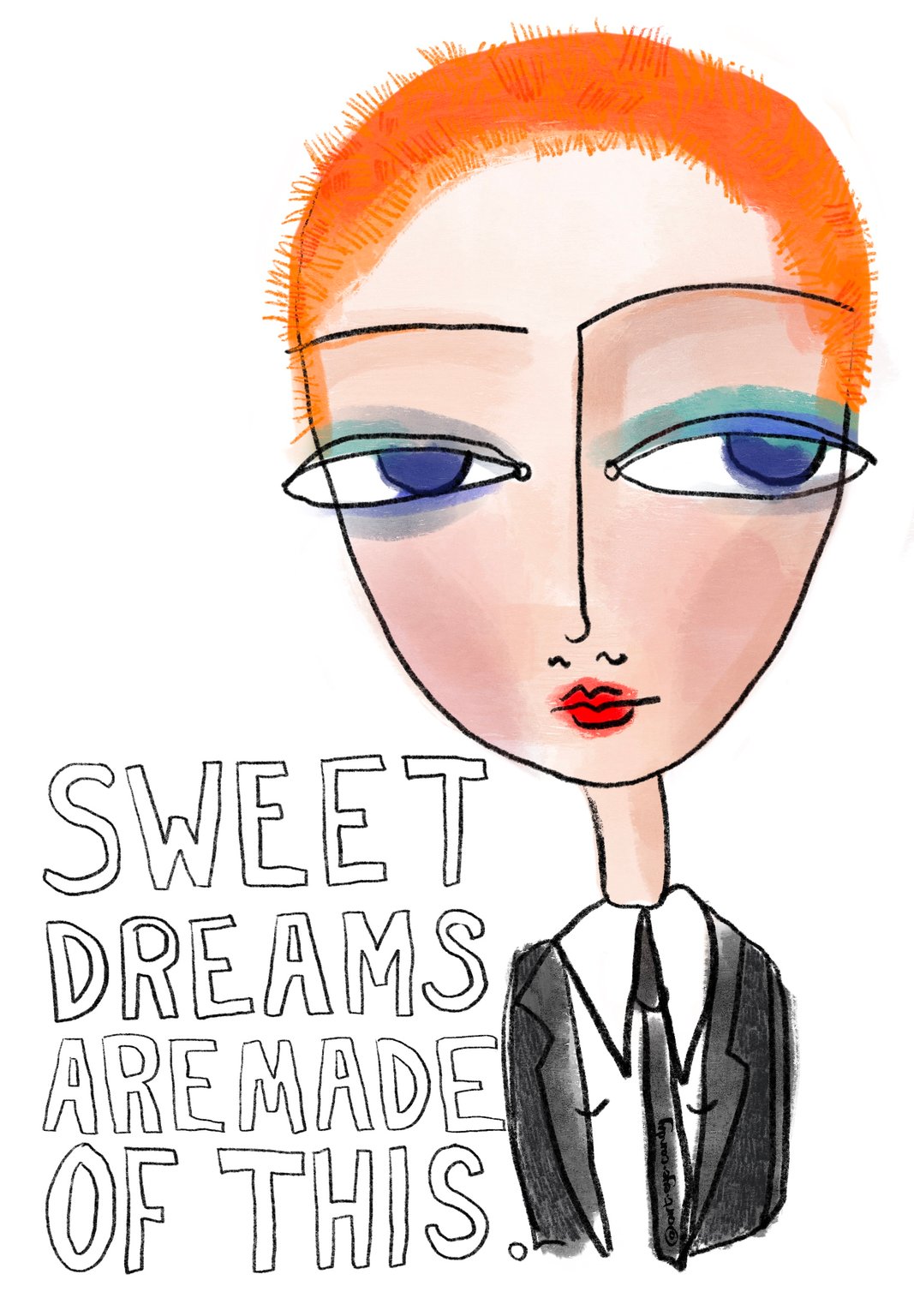Rachelle Panagarry Annie Lennox