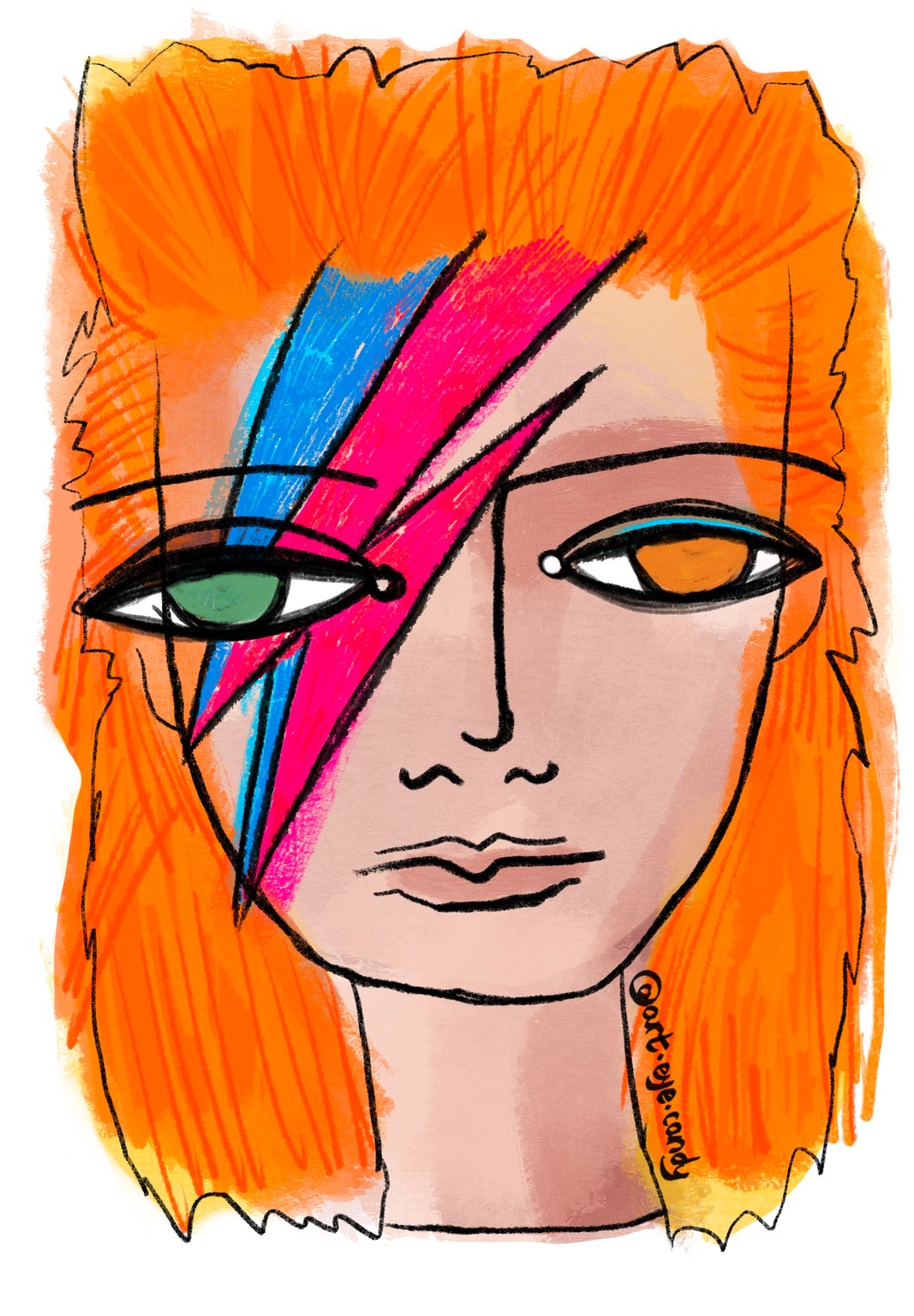 Rachelle Panagarry David Bowie