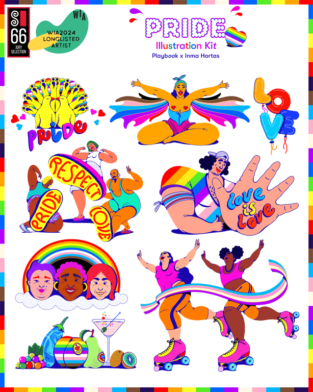 Inma Hortas @inlohographics Playbook-PRIDE-collection-by-Inma-Hortas