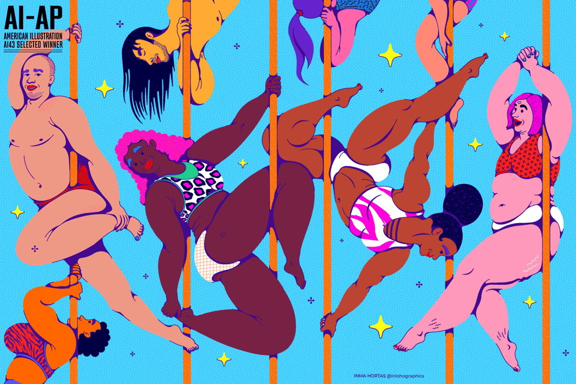 Inma Hortas @inlohographics Pole-Dancers-LA-Times_Inma_Hortas