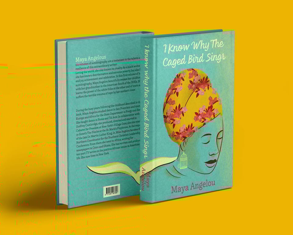 Simona De Leo Book Cover, Maya Angelou, i know why the caged bird sings