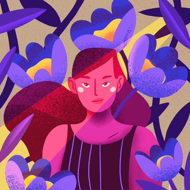 Sophie Escavy Lim Purple
