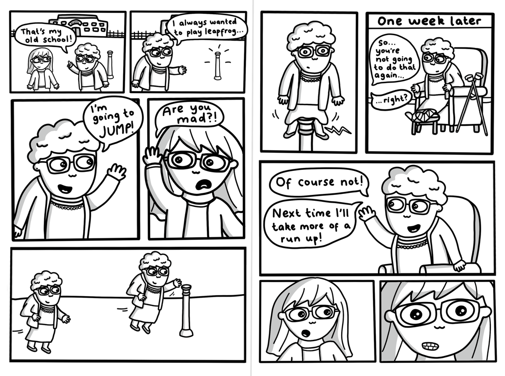 Ruth Mutch Granny Comic