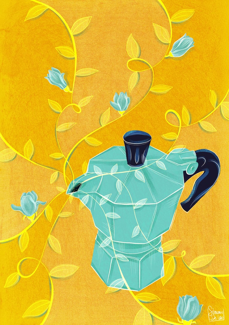 Simona De Leo Morning-coffee