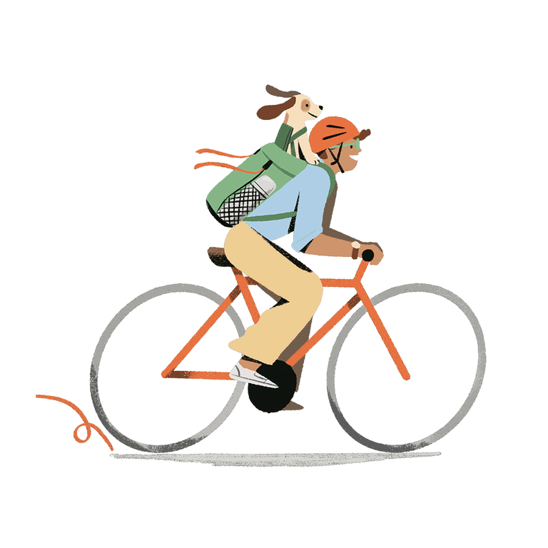 Sophie Escavy Lim Bike to work