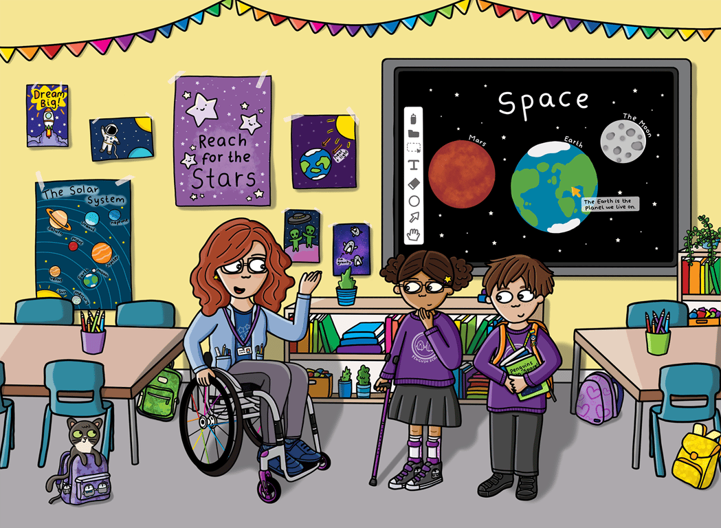Ruth Mutch Space classroom