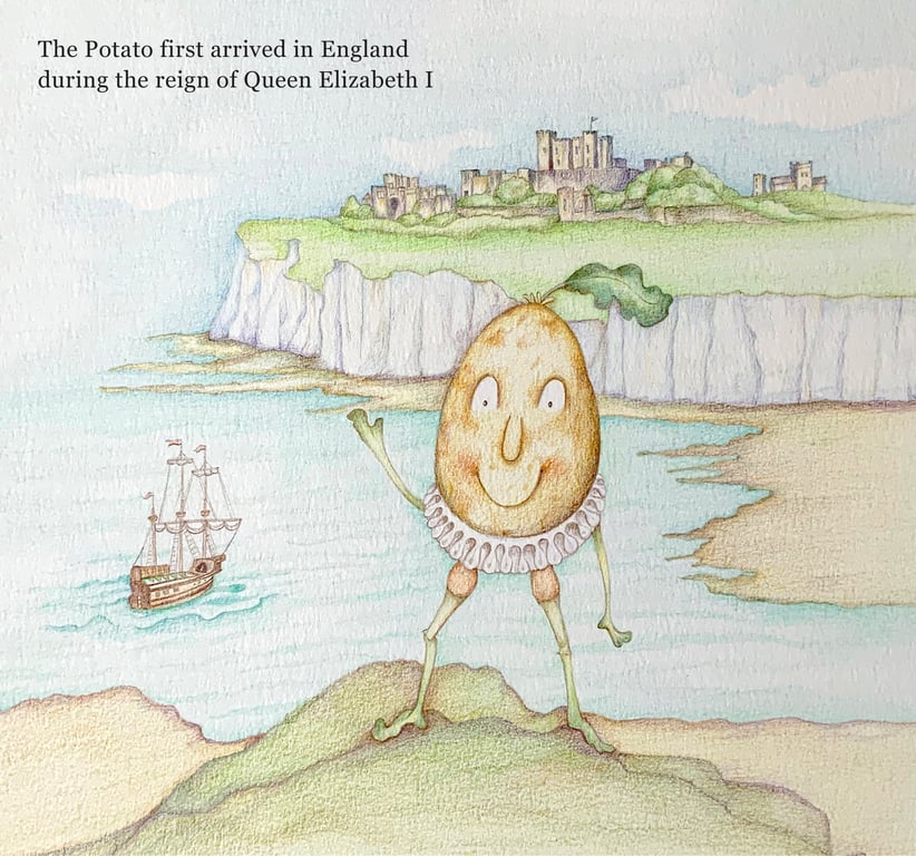 Inside Illustration: Illustration for Children POTATO-ARRIVAL