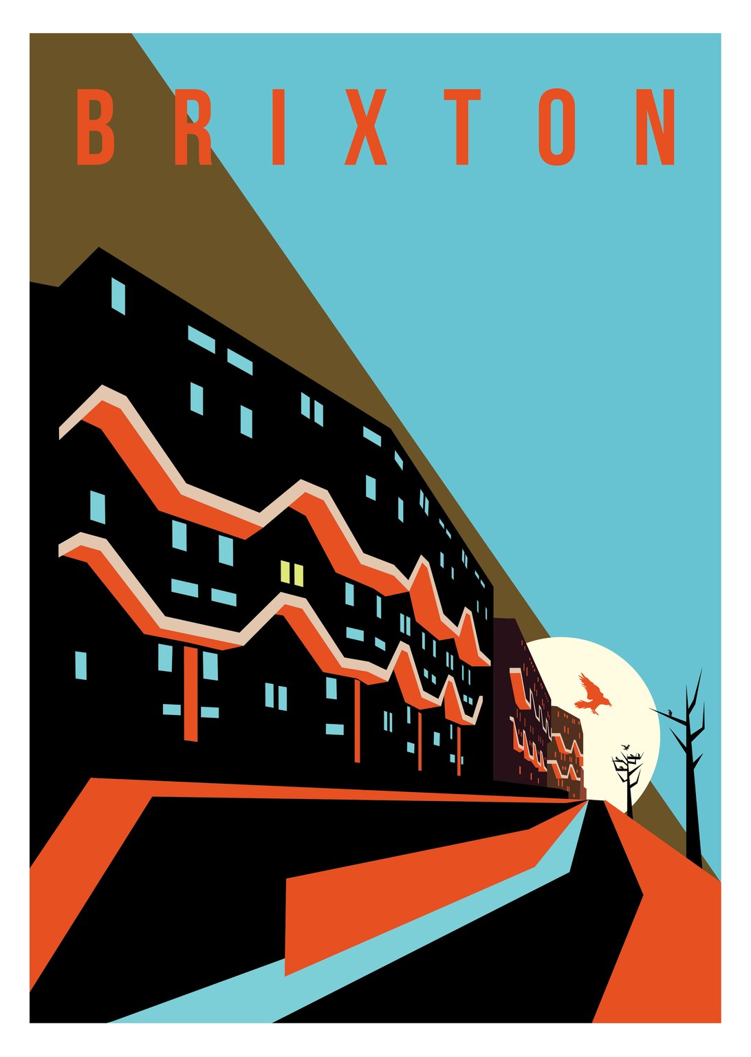 Mathanki Kodavasal Southwyck House Brixton Art Print,