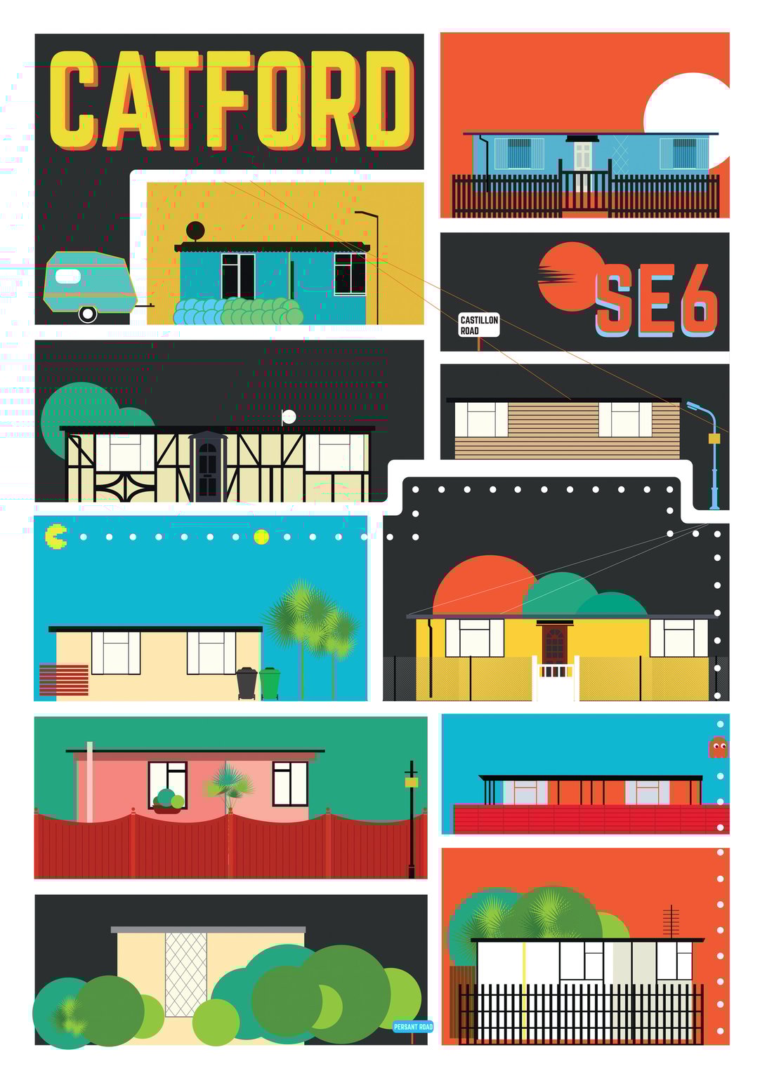 Mathanki Kodavasal Catford London Art Print
