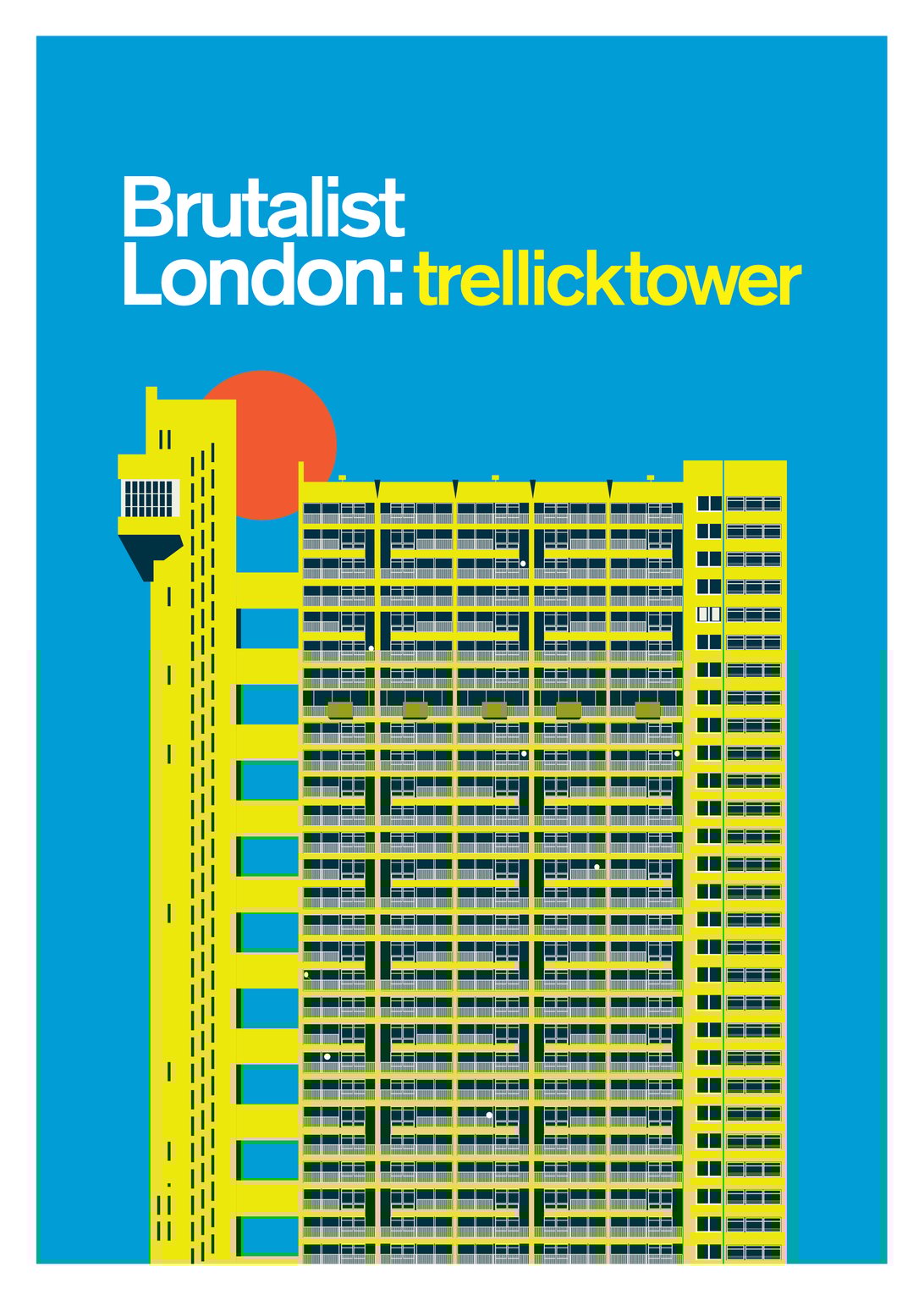 Mathanki Kodavasal Trellick Tower Art Print