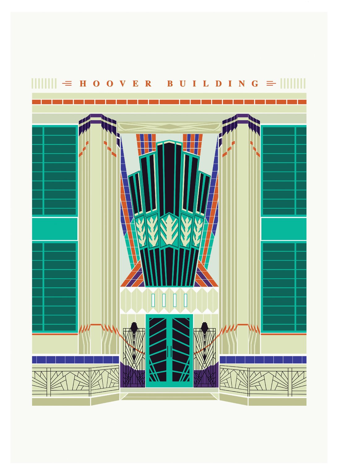 Mathanki Kodavasal Hoover Building Art Print