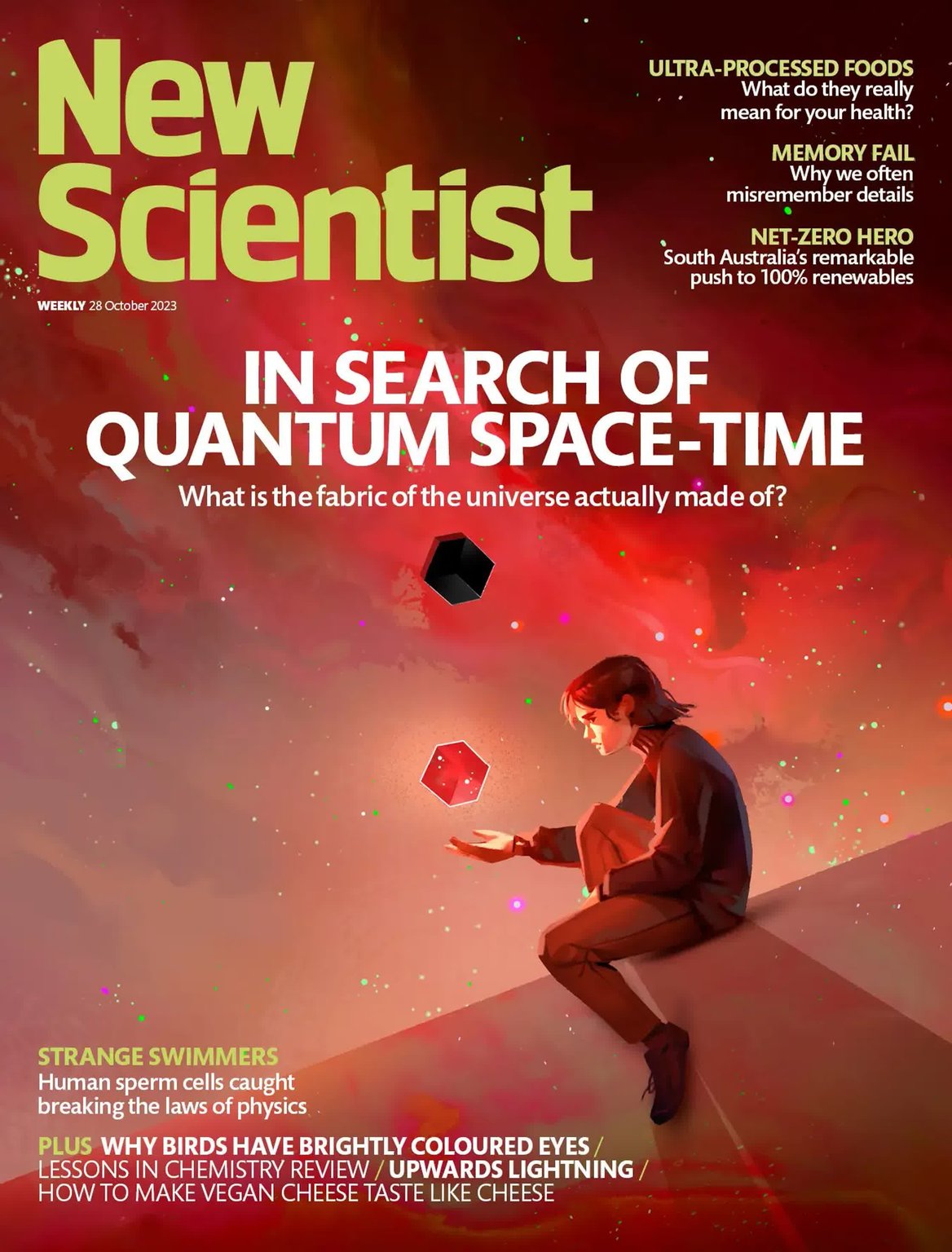 Pablo Hurtado de Mendoza Quantum Space-Time / New Scientist Magazine