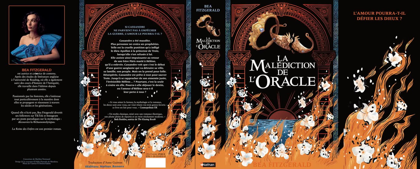 Pablo Hurtado de Mendoza La Malediction de L’Oracle / Editions Nathan