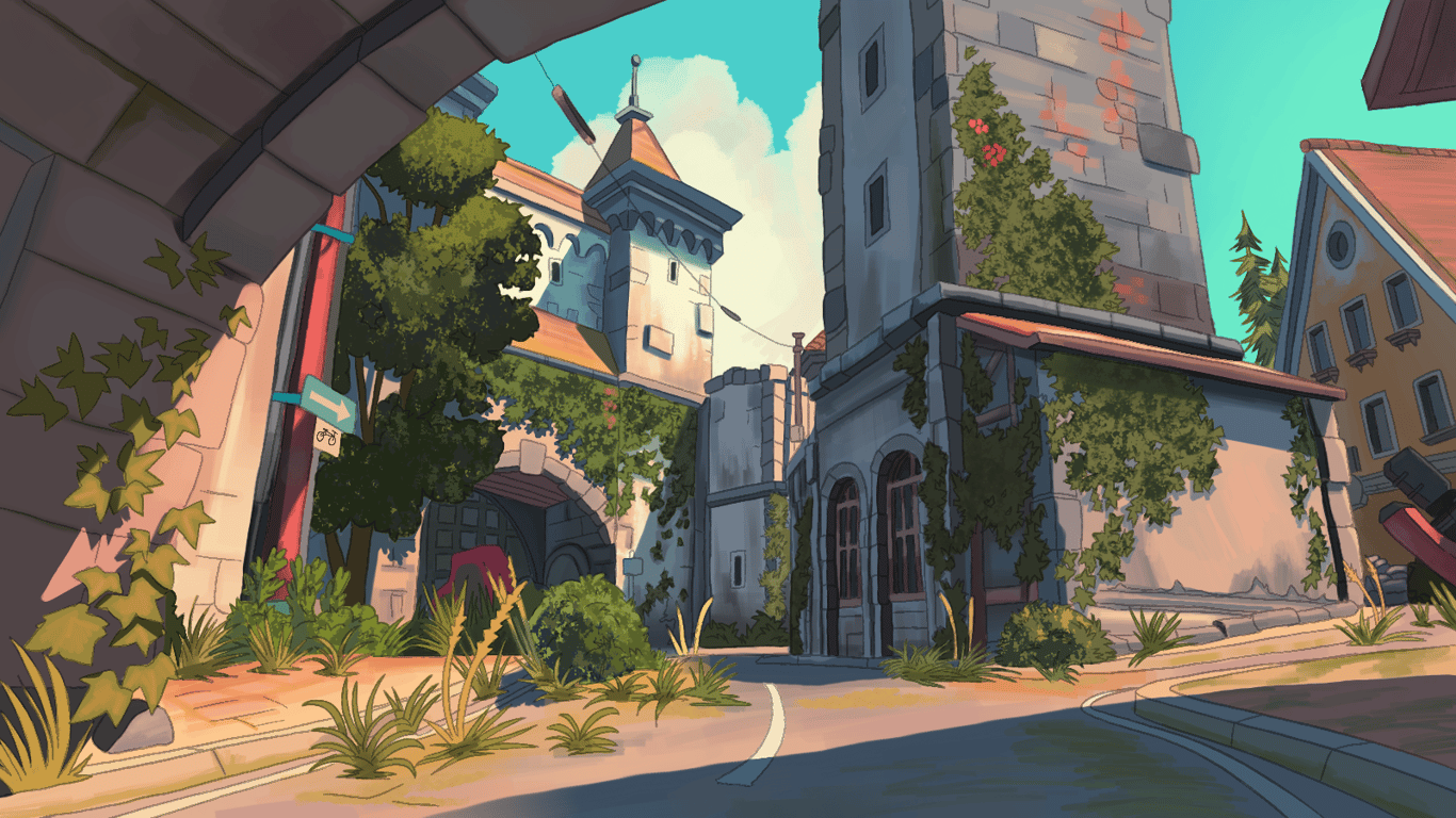 Gaming imagery by AOI Members Overwatch Map Study