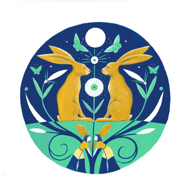 Helen Bryant Art Minoan Hares